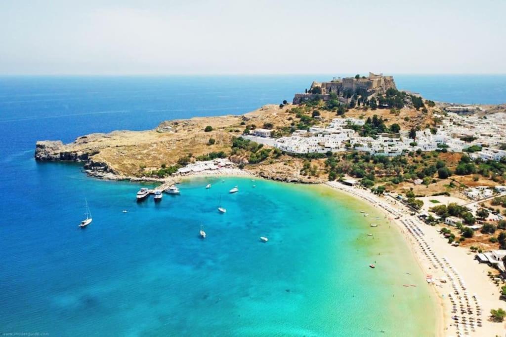 Willa Aleyna House Lindos Area Zewnętrze zdjęcie